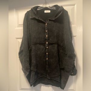 Black and Grey Bohemian Hoodie